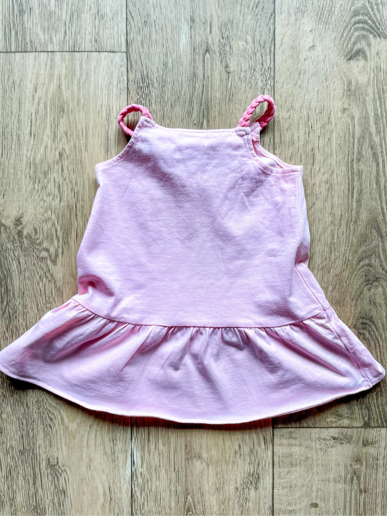 Roze zomerjurk maat 12 maanden – photo 5